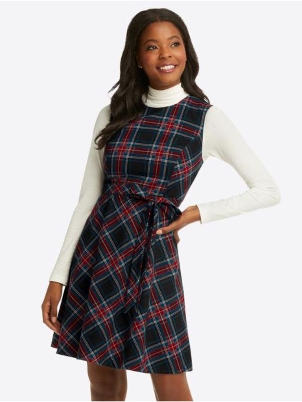 Draper James NWT Sleeveless Georgia Plaid Dress